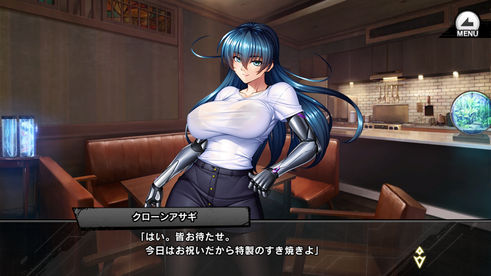 クローンアサギ、セリフ